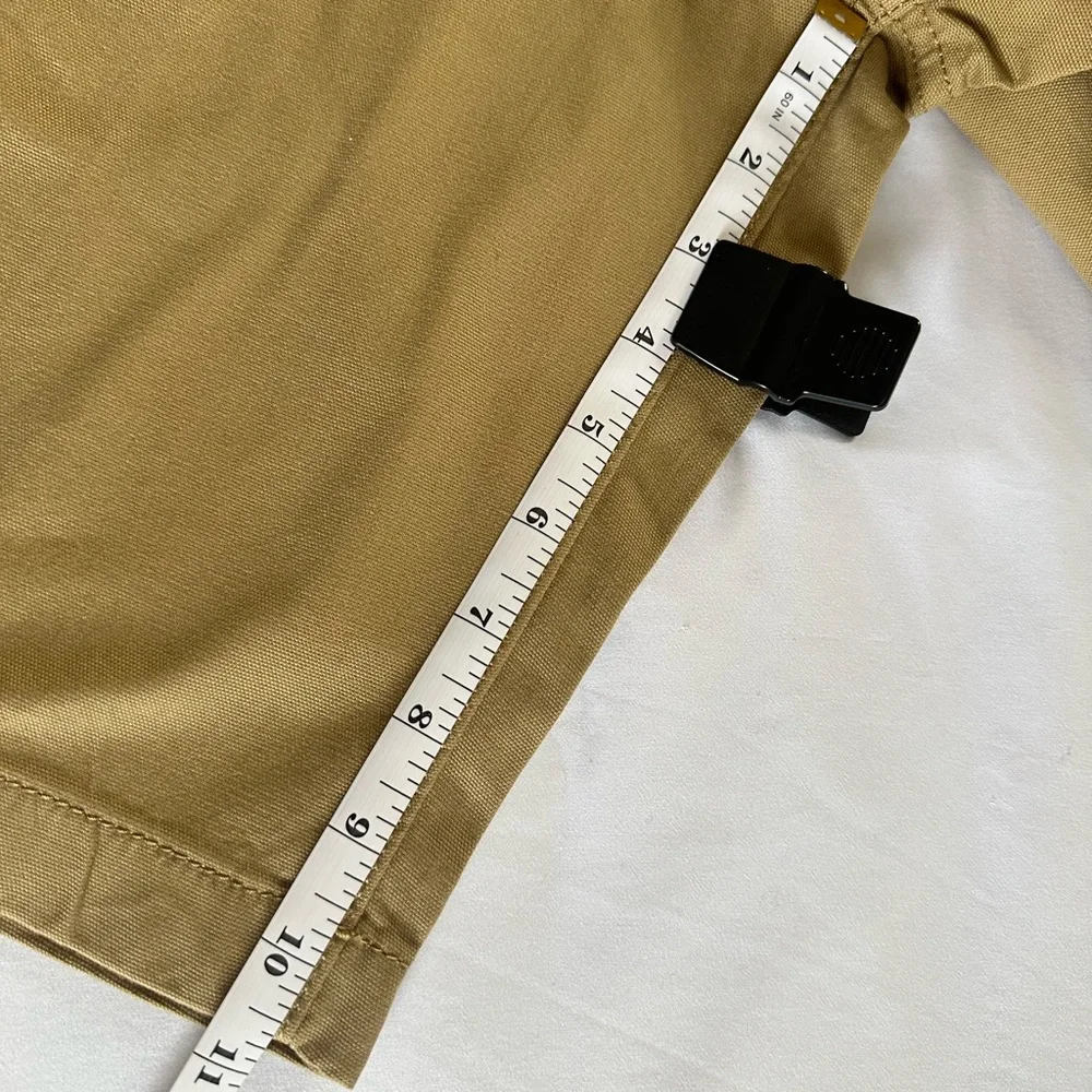 NWT Carhartt Rugged Flex Cargo Shorts Mens 34 Relaxed Fit Khaki Workwear
